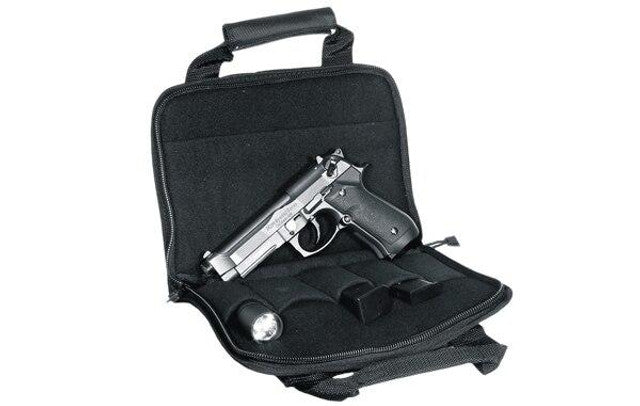 UTG Deluxe Single Pistol Carry Case, Black