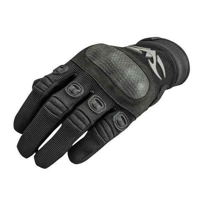 Valken Zulu Tactical Hard Knuckled Gloves, Black