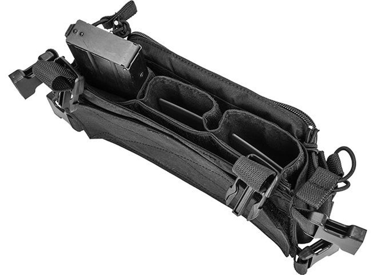 WoSport Multifunctional Tactical Chest Rig, Black